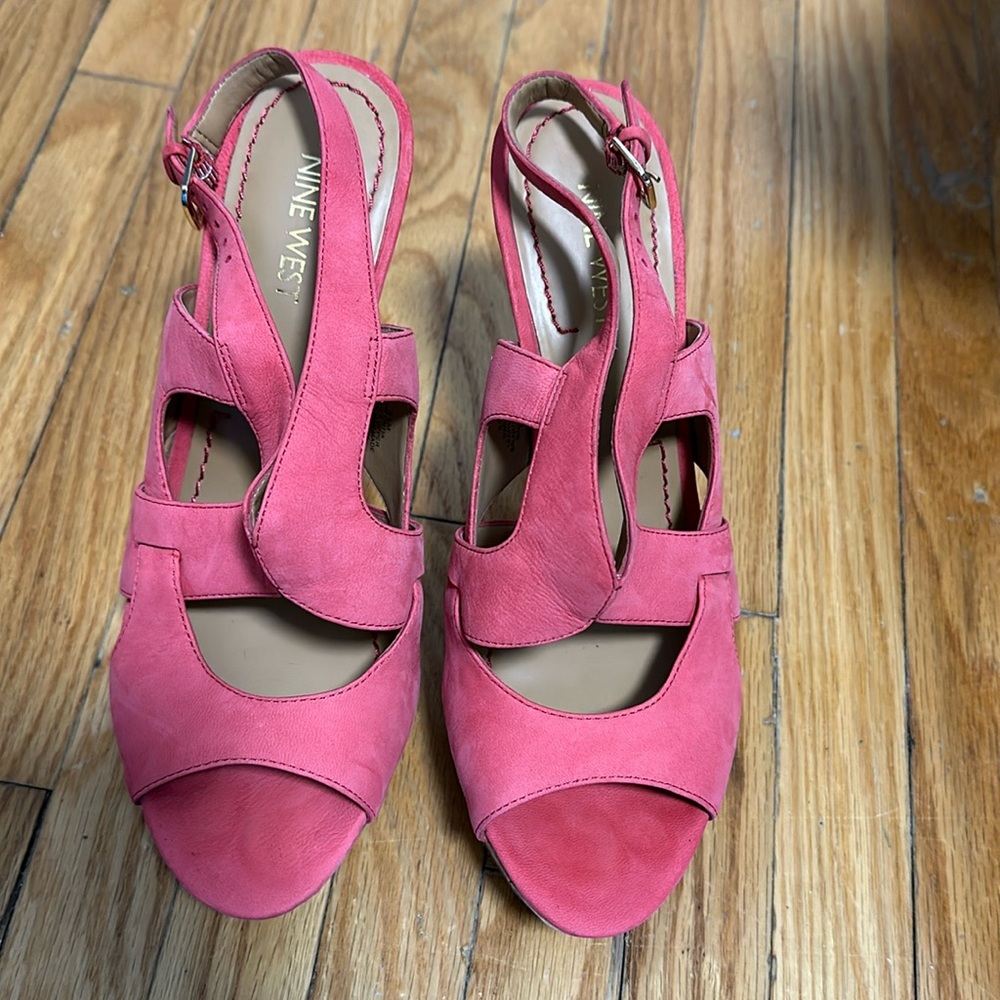 EUC Nine West platform heels